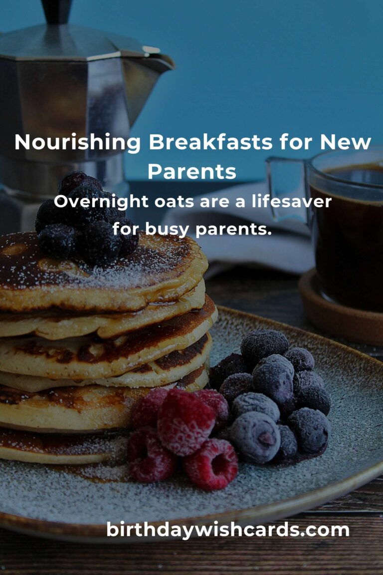 Morning Magic: Breakfast Recipes to Energize New Parents