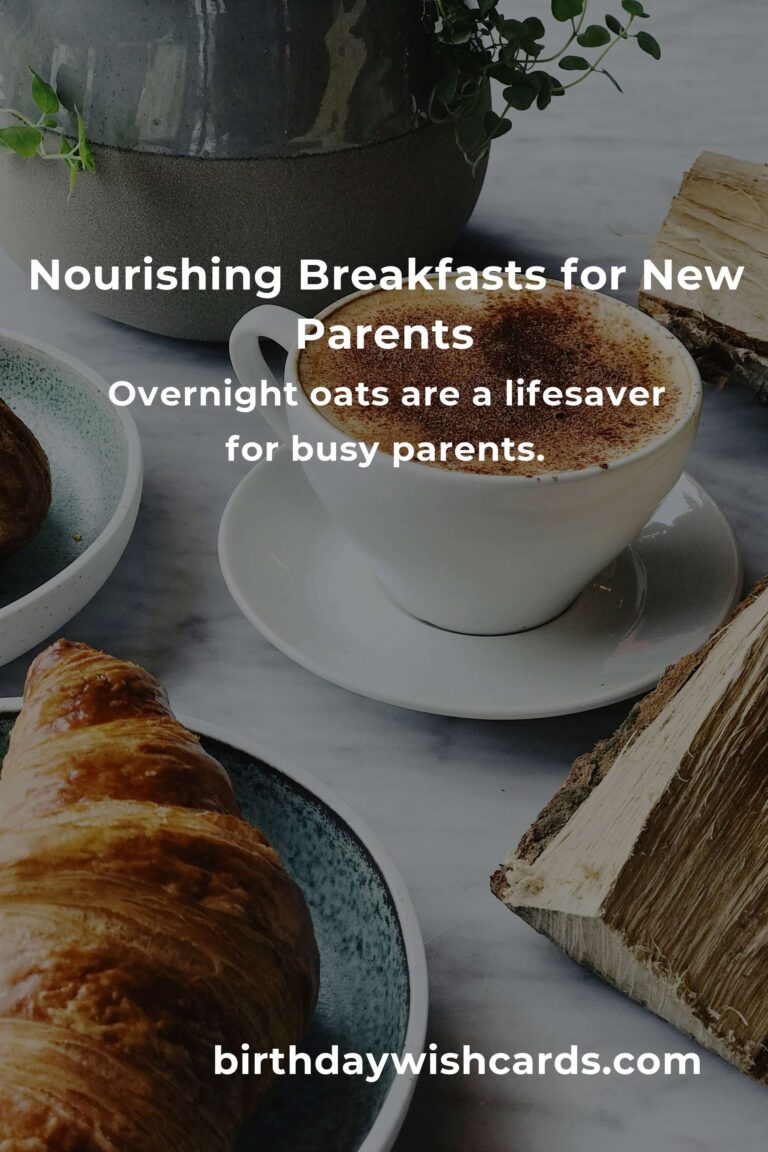 Morning Magic: Breakfast Recipes to Energize New Parents