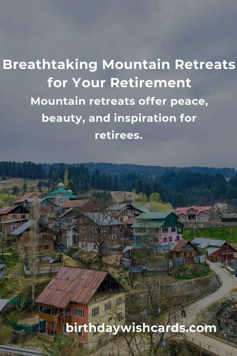 Mountain Retreats for Retirees in 2025: Find Your Peaceful Paradise in the Peaks