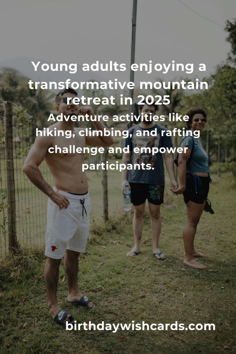 Mountain Retreats for Young Adults in 2025: Adventure, Connection, and Self-Discovery Await
