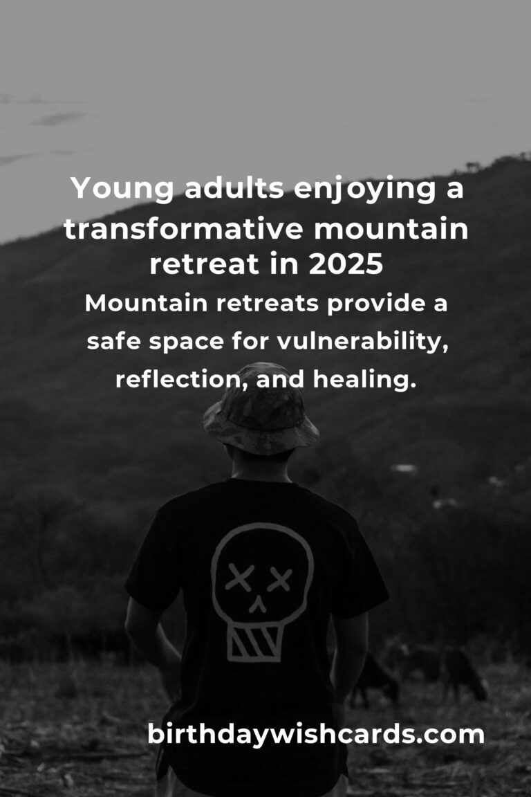 Mountain Retreats for Young Adults in 2025: Adventure, Connection, and Self-Discovery Await