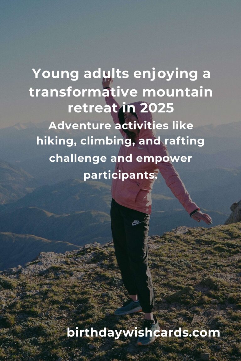 Mountain Retreats for Young Adults in 2025: Adventure, Connection, and Self-Discovery Await