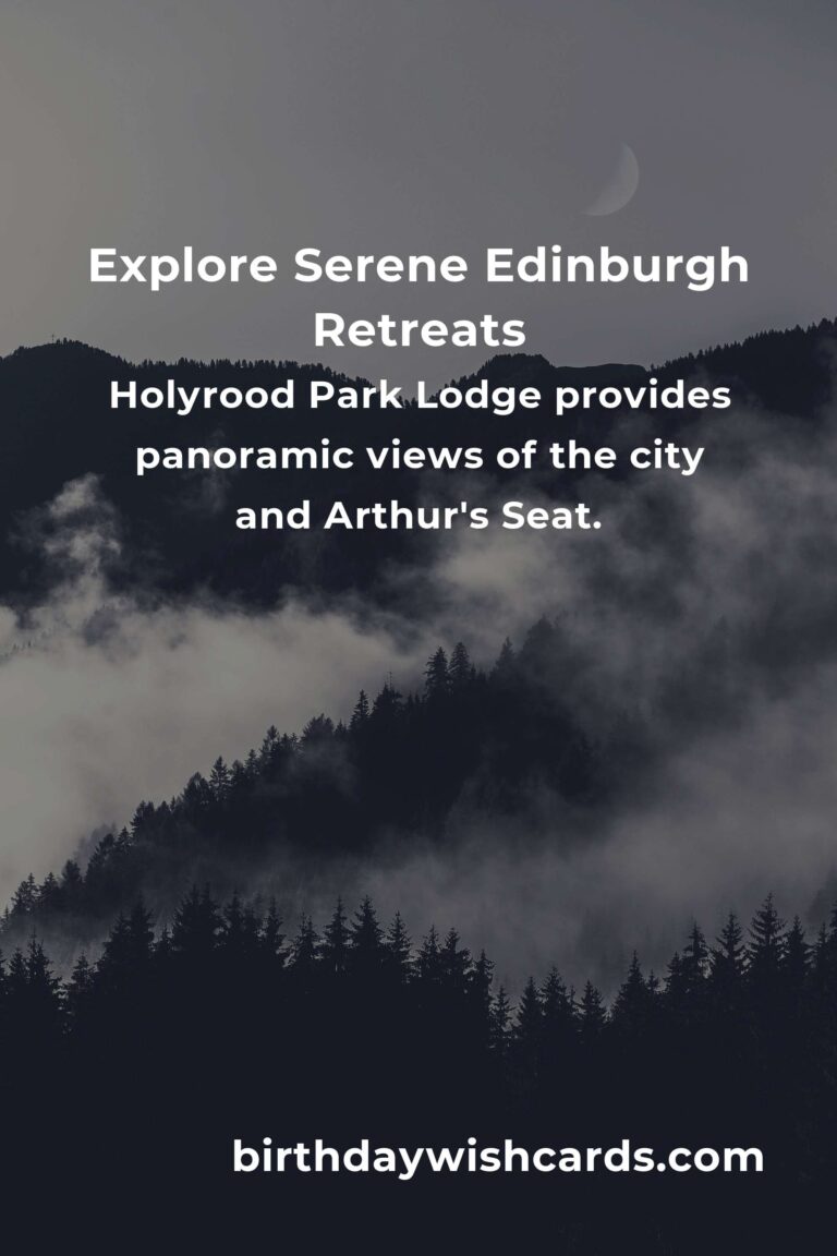 Mountain Retreats in Edinburgh: Ultimate Guide to Tranquility and Adventure
