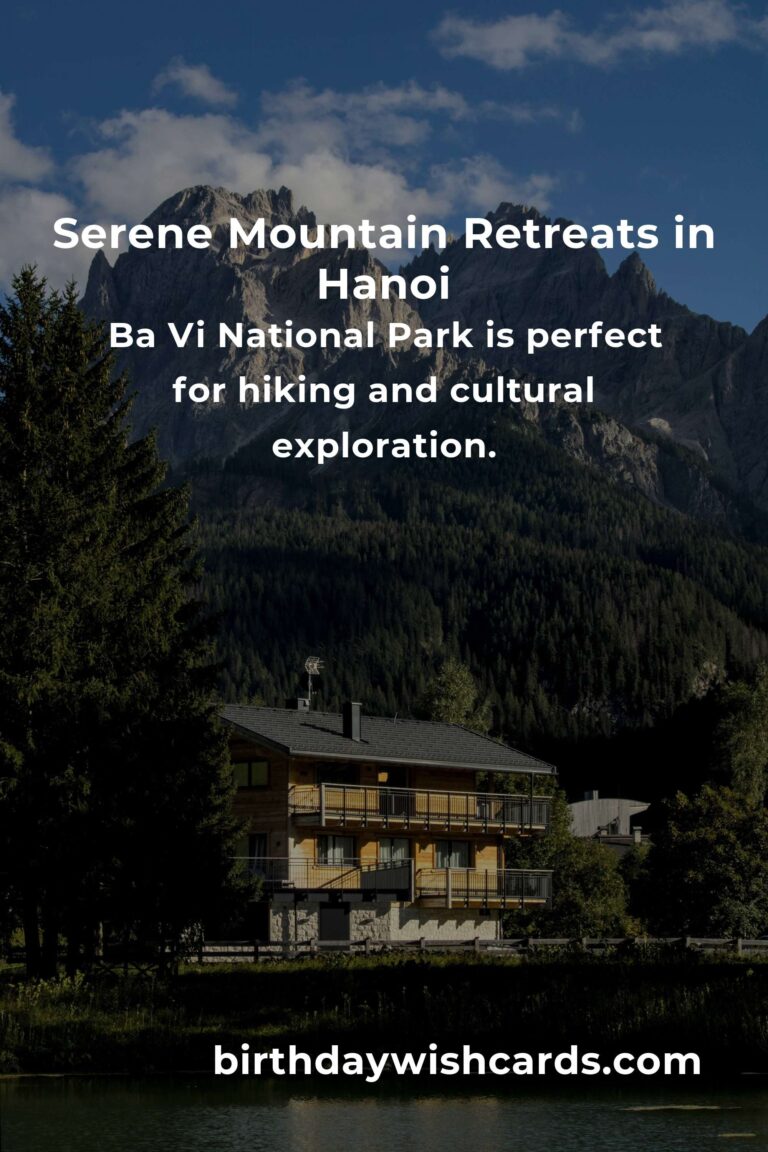 Mountain Retreats in Hanoi: Your Ultimate Escape to Serenity and Adventure