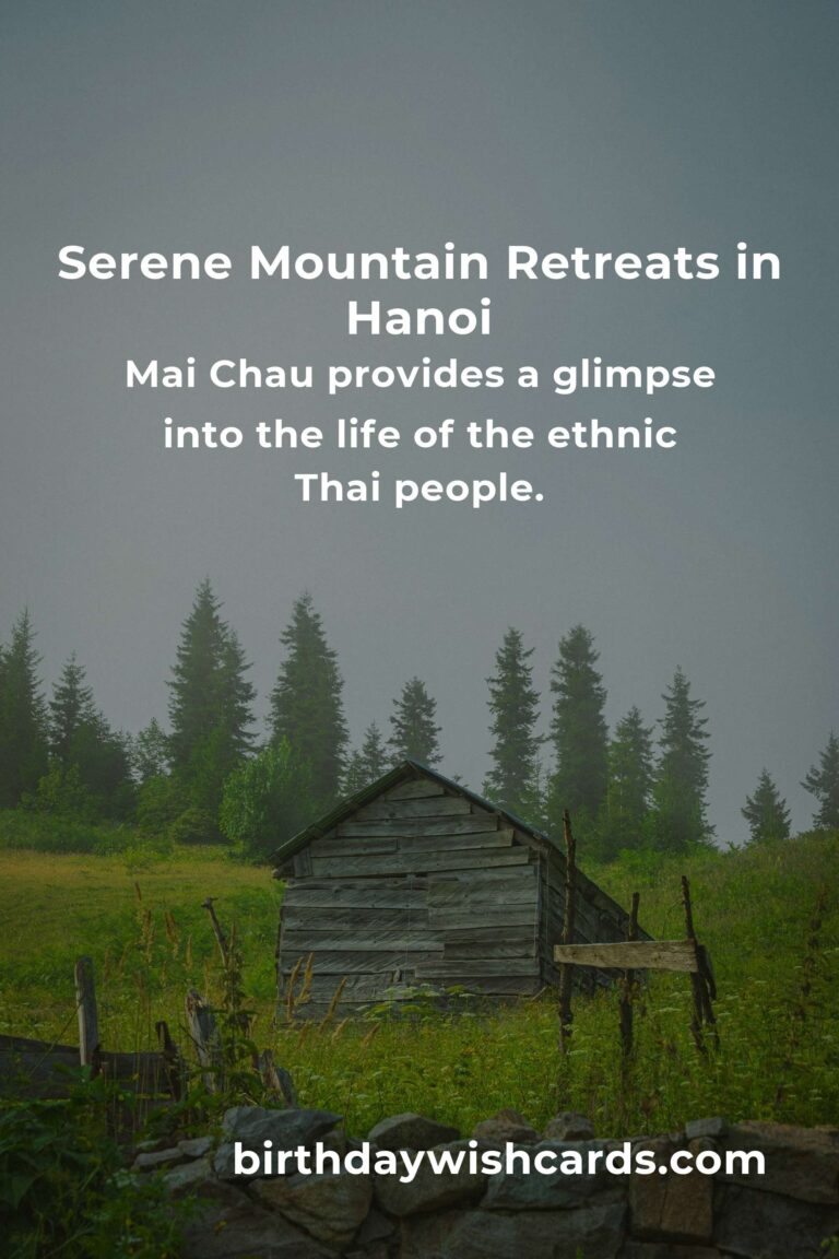 Mountain Retreats in Hanoi: Your Ultimate Escape to Serenity and Adventure