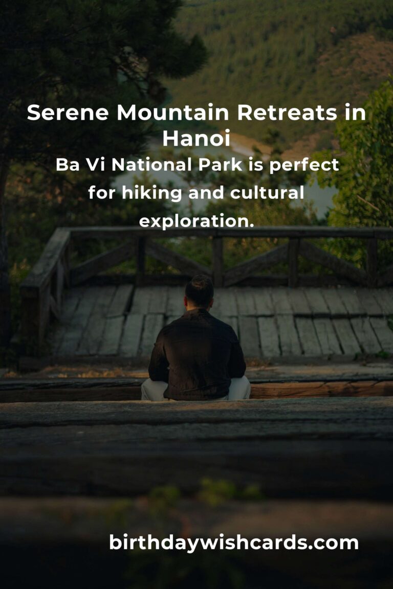 Mountain Retreats in Hanoi: Your Ultimate Escape to Serenity and Adventure