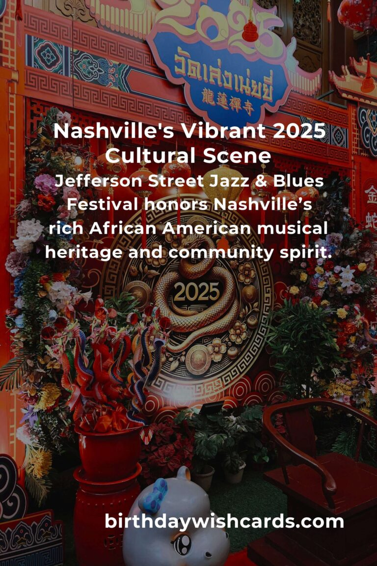 Nashville Cultural Events You Can't Miss in 2025: A Soulful Journey Through Music City