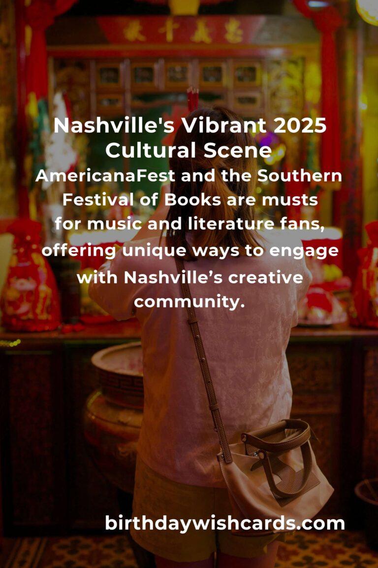 Nashville Cultural Events You Can't Miss in 2025: A Soulful Journey Through Music City