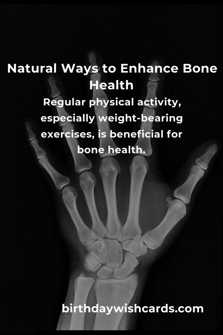 Natural Ways to Boost Bone Health at Home: Enhance Your Skeletal Strength Naturally
