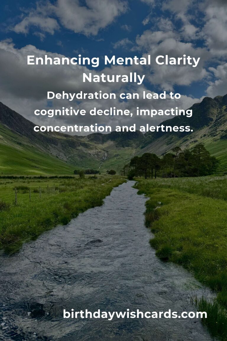 Natural Ways to Boost Mental Clarity at Home