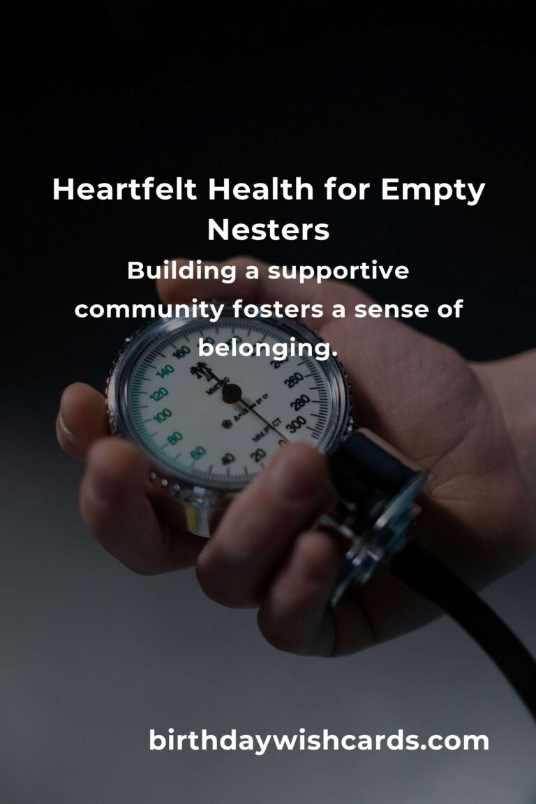 Navigating Blood Pressure: A Heartfelt Guide for Empty Nesters in 2025