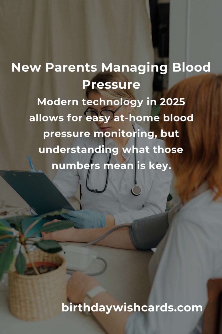 Navigating Blood Pressure as New Parents in 2025: A Heartfelt Guide