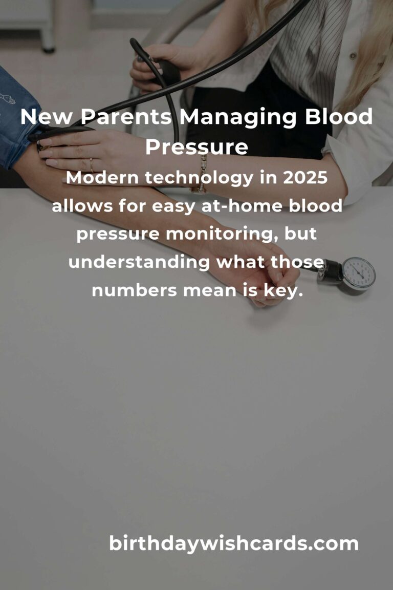 Navigating Blood Pressure as New Parents in 2025: A Heartfelt Guide