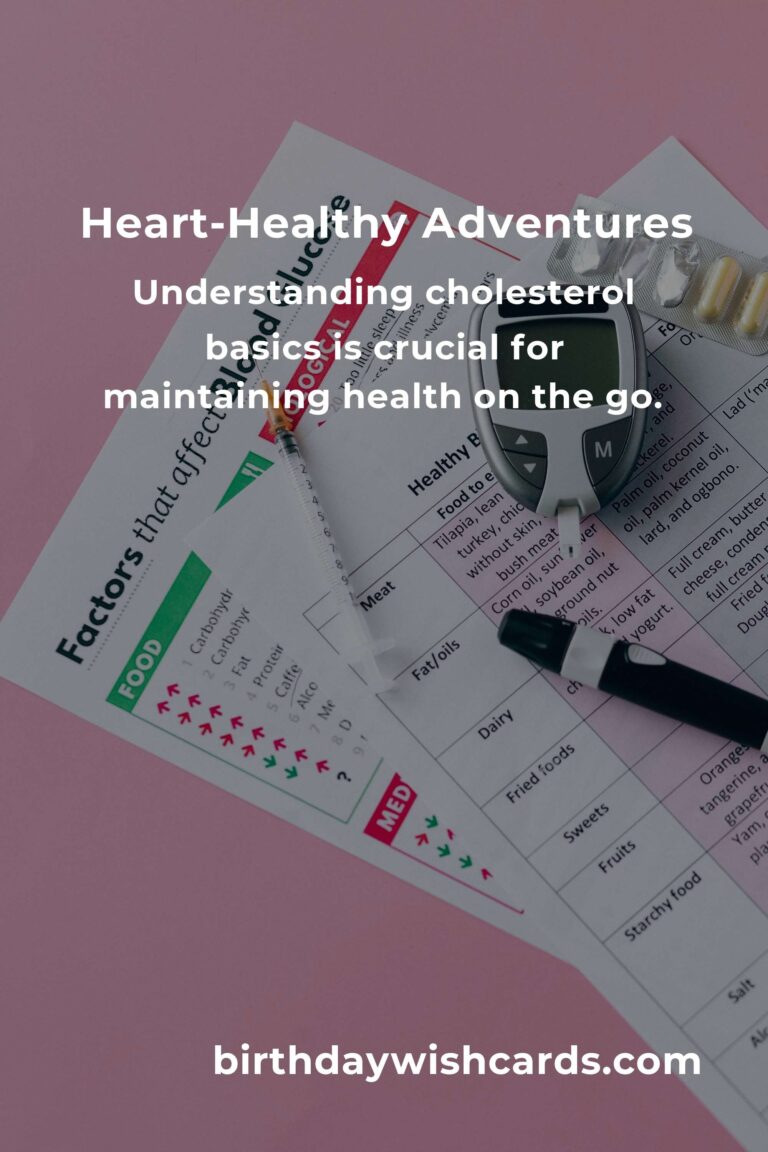 Navigating Cholesterol: A Heartfelt Guide for Digital Nomads in 2025