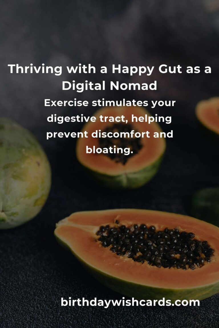 Navigating Digestive Health: A Heartfelt Guide for Digital Nomads in 2025