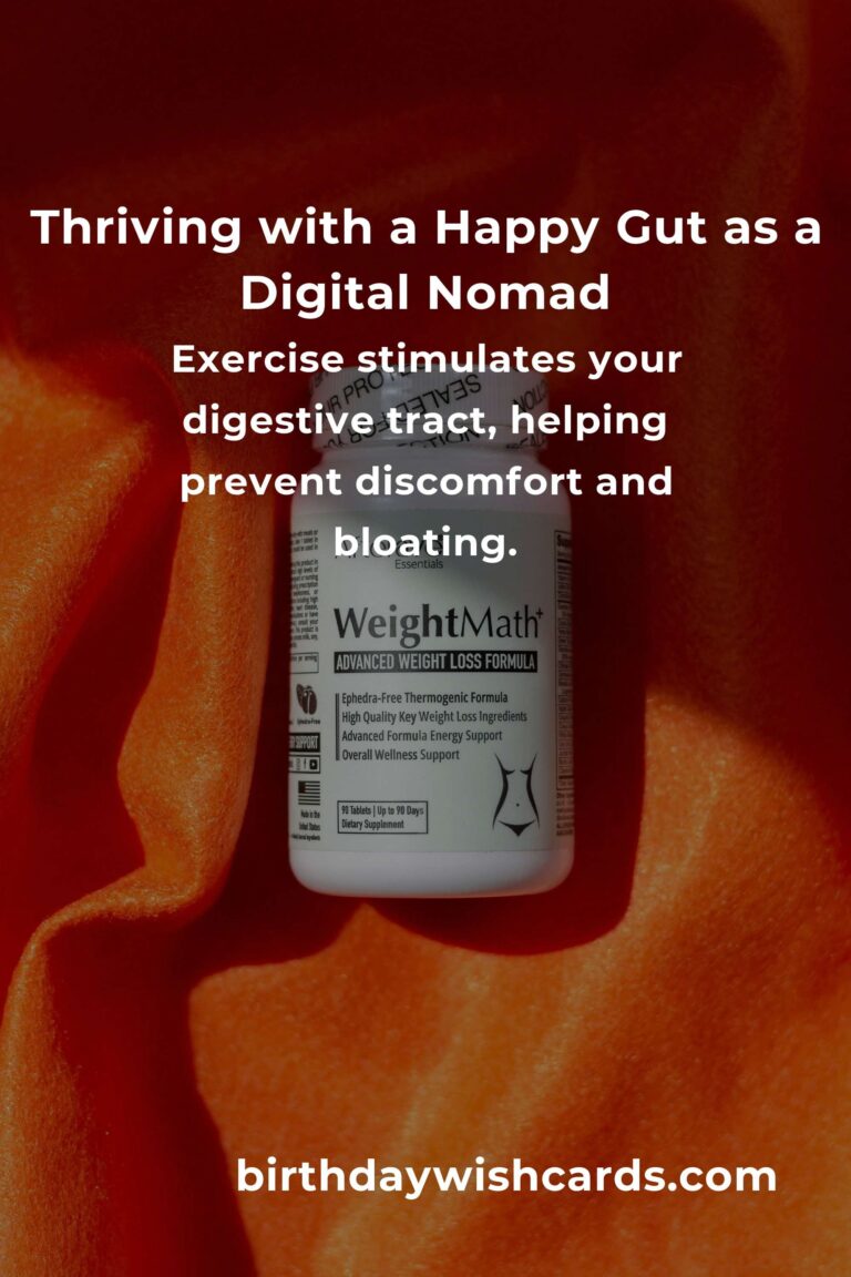 Navigating Digestive Health: A Heartfelt Guide for Digital Nomads in 2025