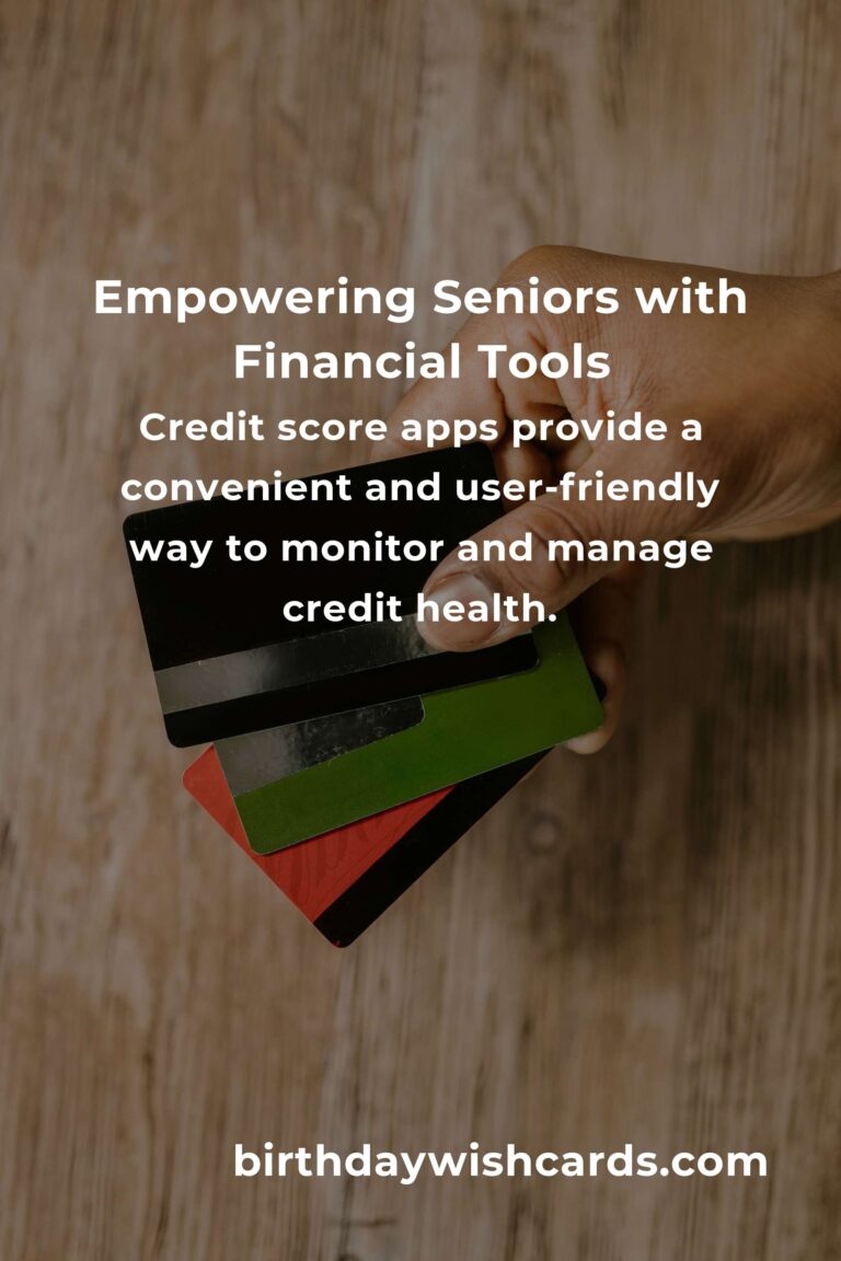 Navigating Financial Peace: The Best Credit Score Apps for Seniors