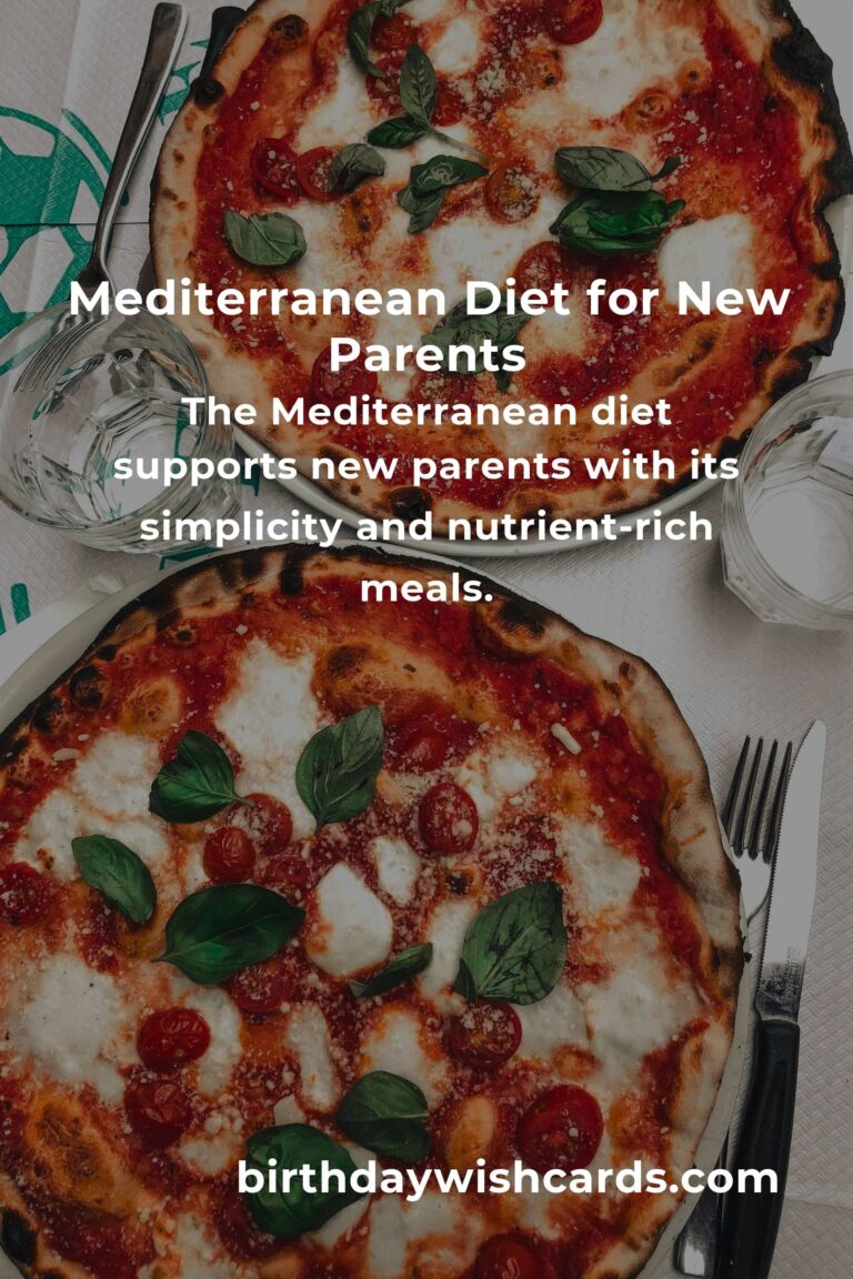 Navigating Parenthood with the Mediterranean Diet: A Complete Guide for New Parents