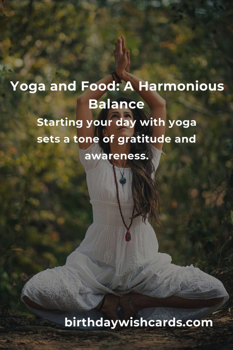 Nourish Your Body and Soul: A Home Yoga Routine for Food Lovers