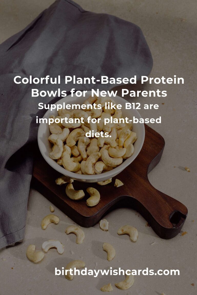 Nourishing Your New Chapter: The Best Plant-Based Protein Sources for New Parents