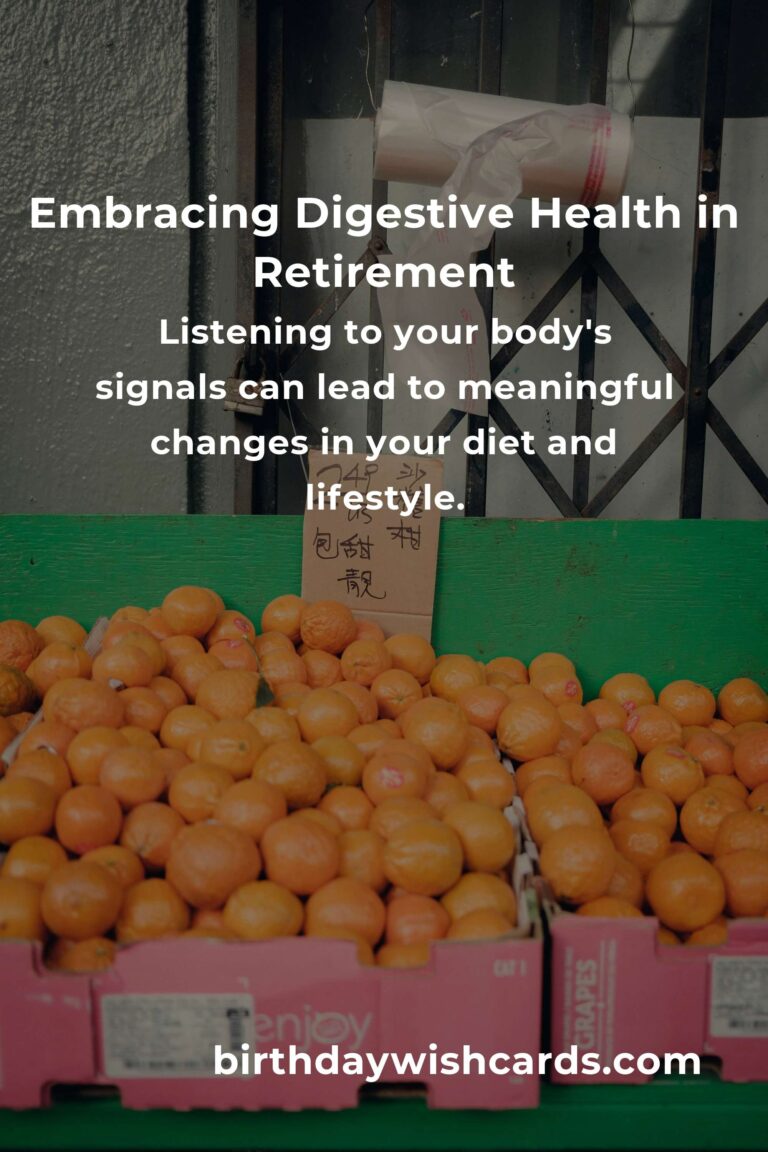 Nurturing Your Golden Years: A Digestive Health Guide for Retirees in 2025