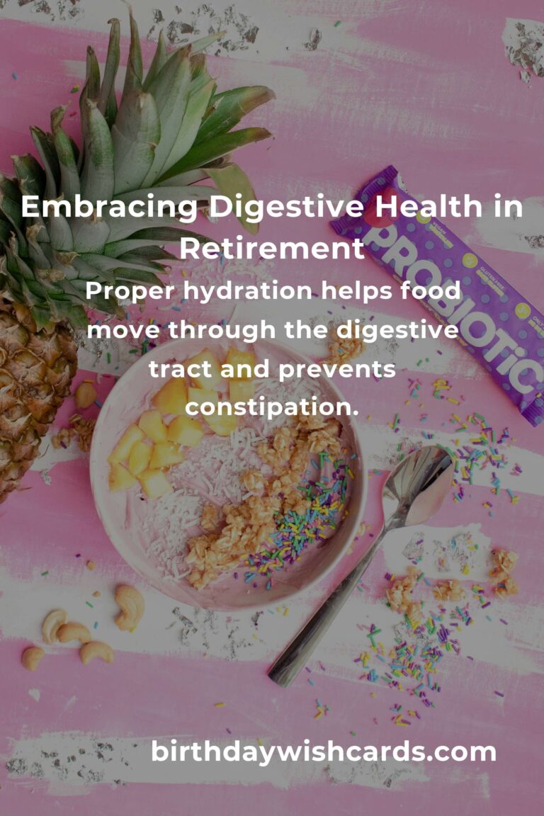 Nurturing Your Golden Years: A Digestive Health Guide for Retirees in 2025