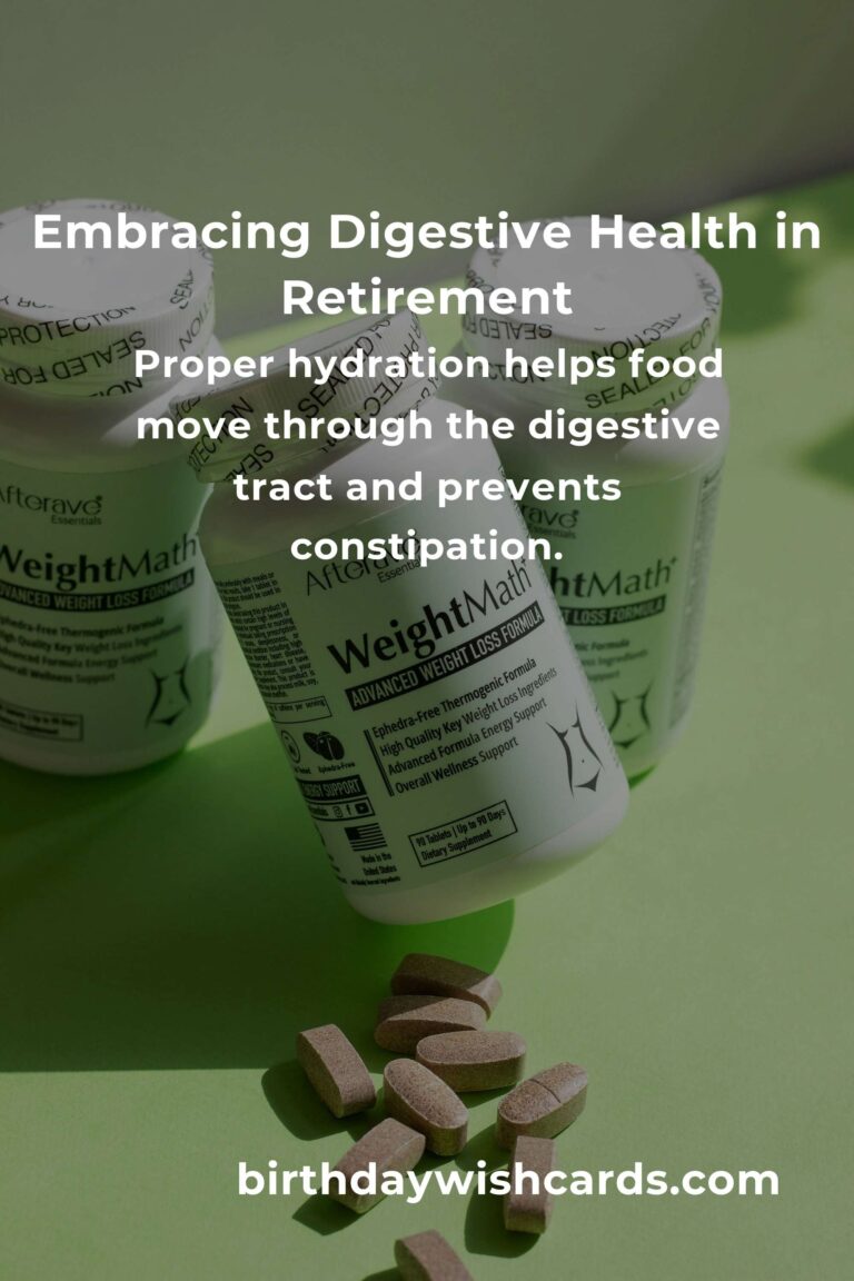 Nurturing Your Golden Years: A Digestive Health Guide for Retirees in 2025