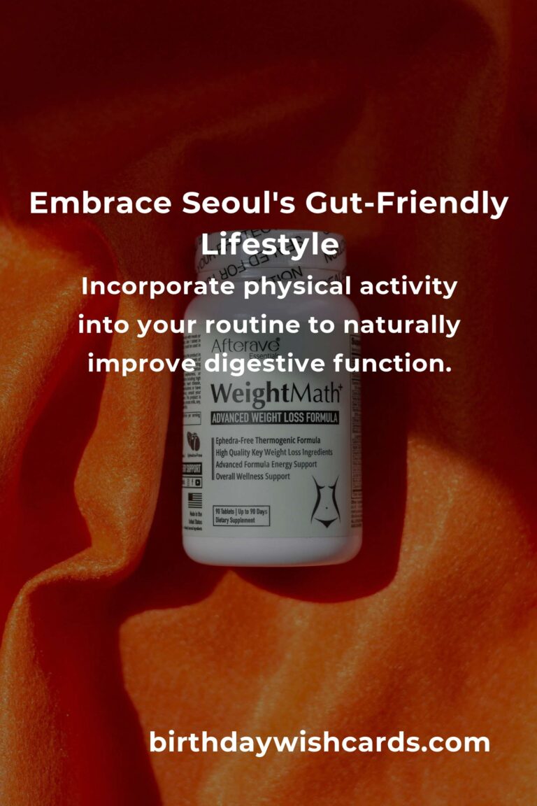 Nurturing Your Gut: Daily Habits for Digestive Health in Seoul