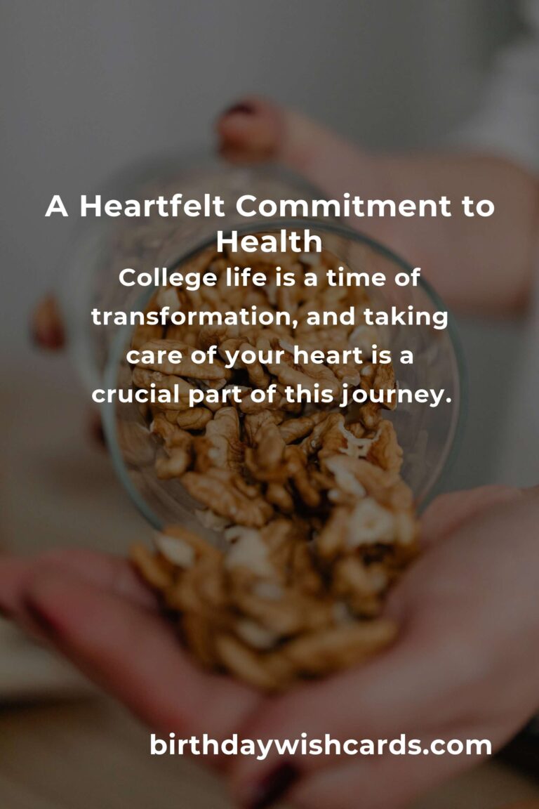 Nurturing Your Heart: A College Student’s Guide to Better Heart Health