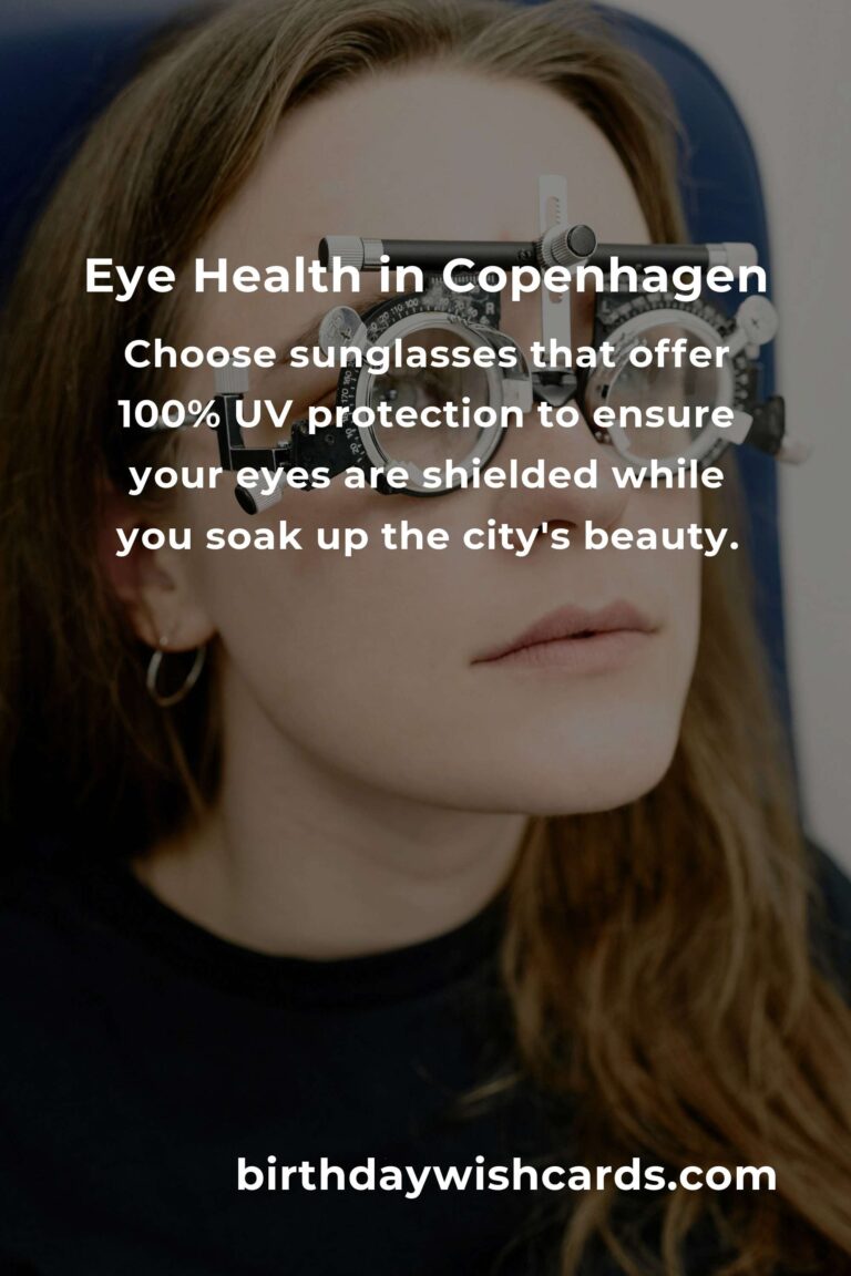 Nurturing Your Vision: Daily Habits for Eye Health in the Heart of Copenhagen