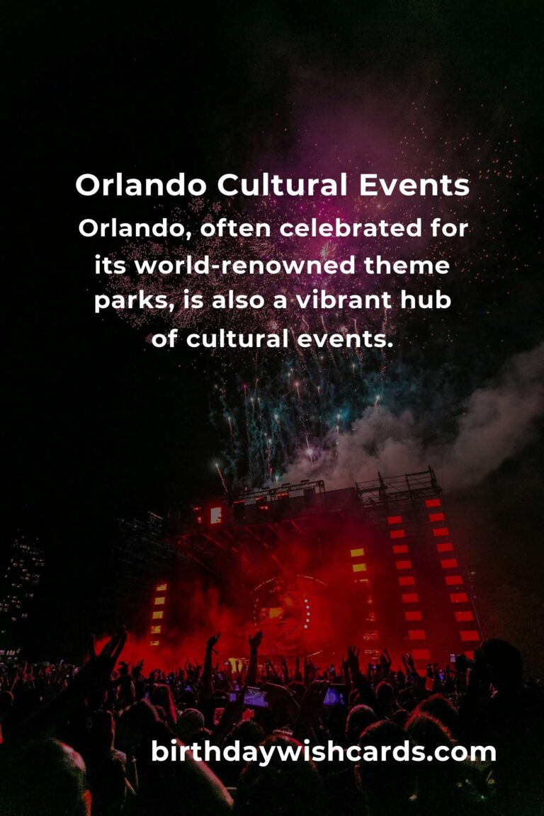Orlando Cultural Events You Can't Miss in 2025: A Guide to the Best Experiences