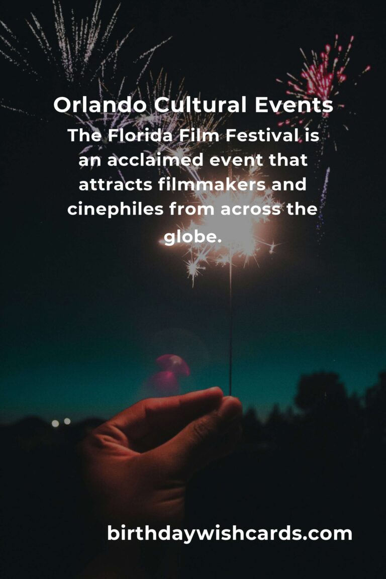 Orlando Cultural Events You Can't Miss in 2025: A Guide to the Best Experiences