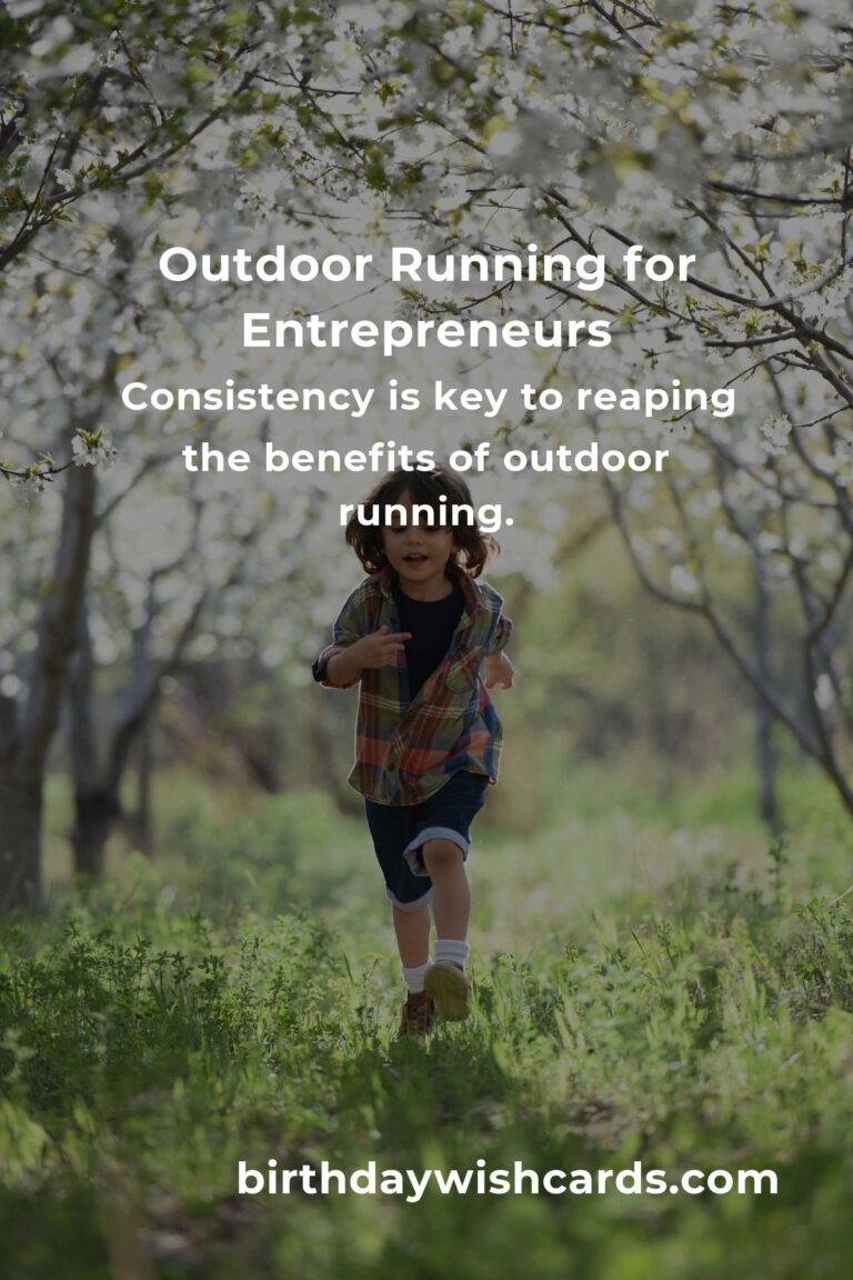 Outdoor Running for Entrepreneurs: Getting Started