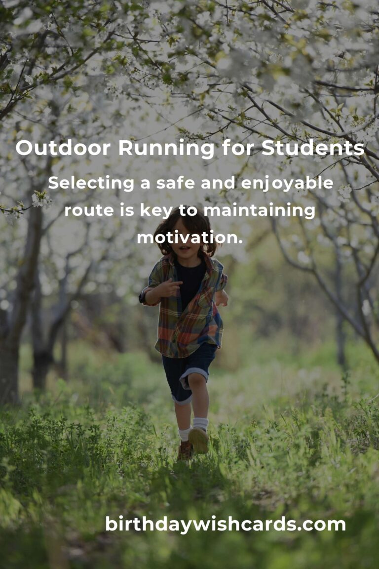 Outdoor Running for Students: Getting Started with Confidence