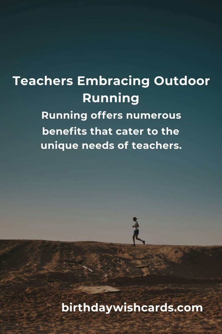 Outdoor Running for Teachers: Getting Started with Fitness and Well-being