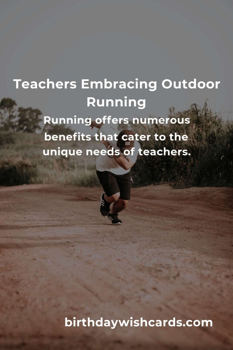 Outdoor Running for Teachers: Getting Started with Fitness and Well-being
