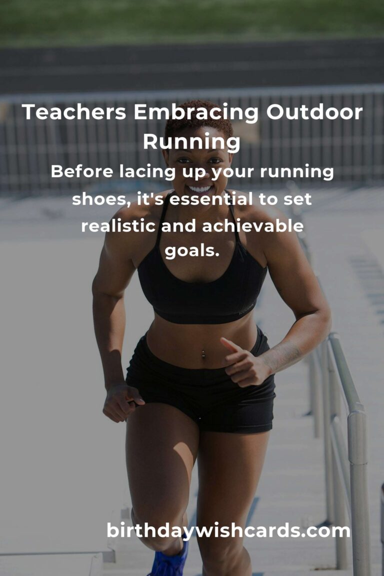 Outdoor Running for Teachers: Getting Started with Fitness and Well-being