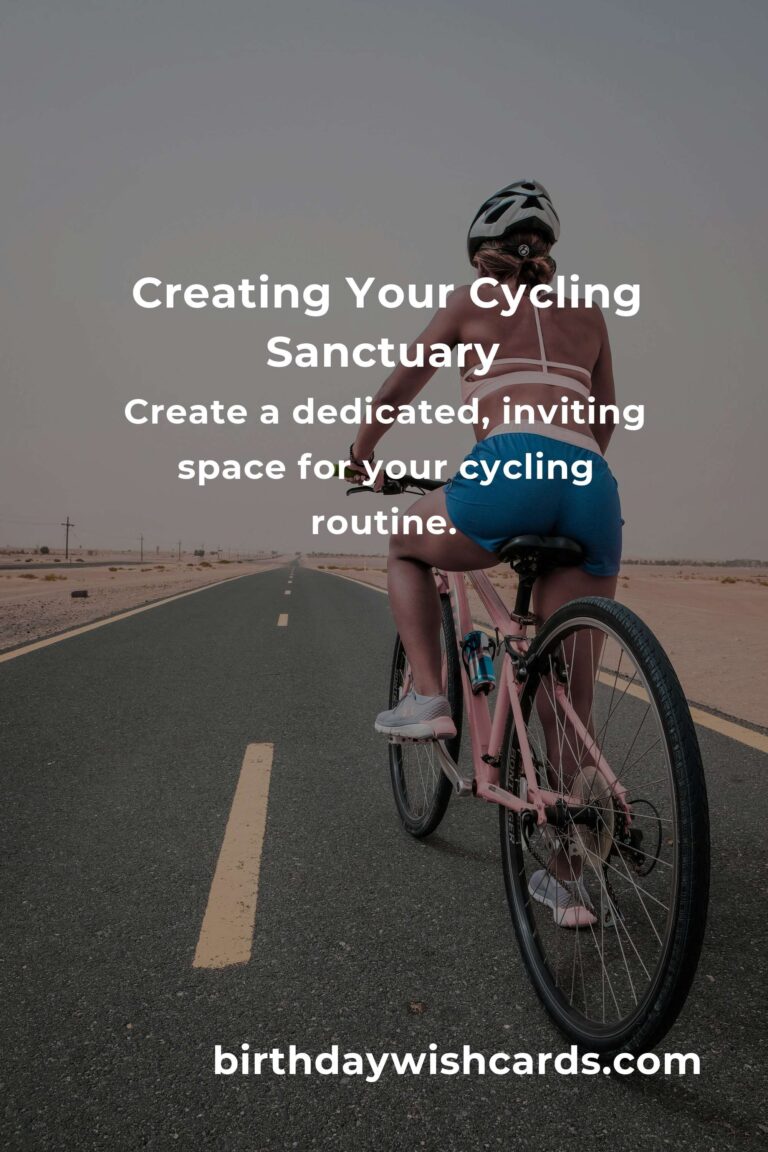 Pedal Your Way to Happiness: A Beginner's Guide to Home Cycling Routines