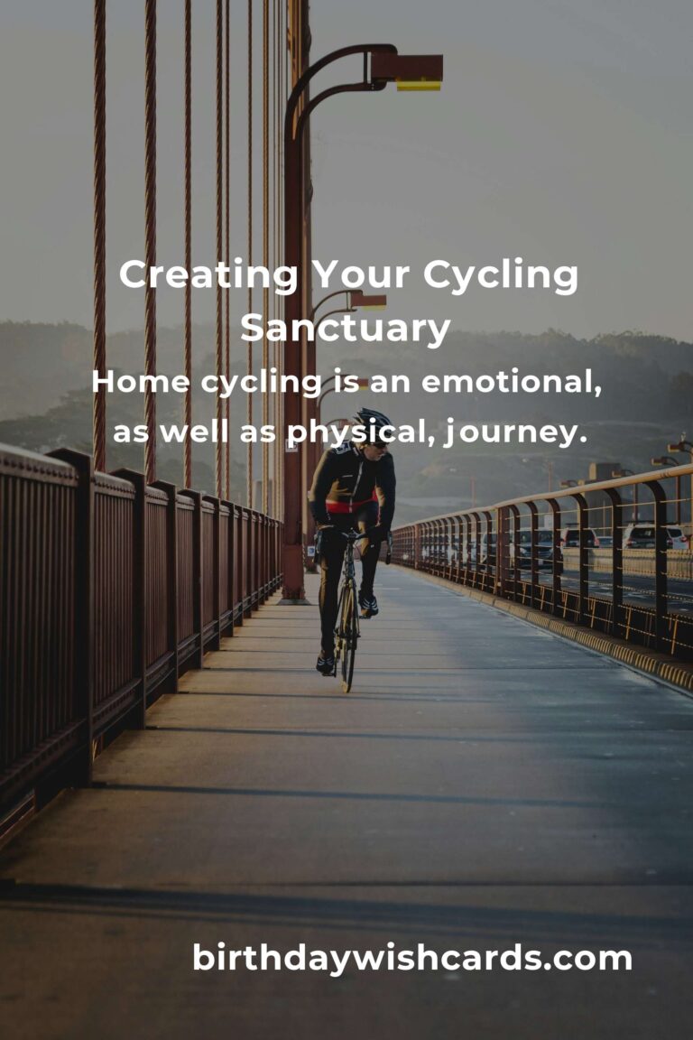 Pedal Your Way to Happiness: A Beginner's Guide to Home Cycling Routines