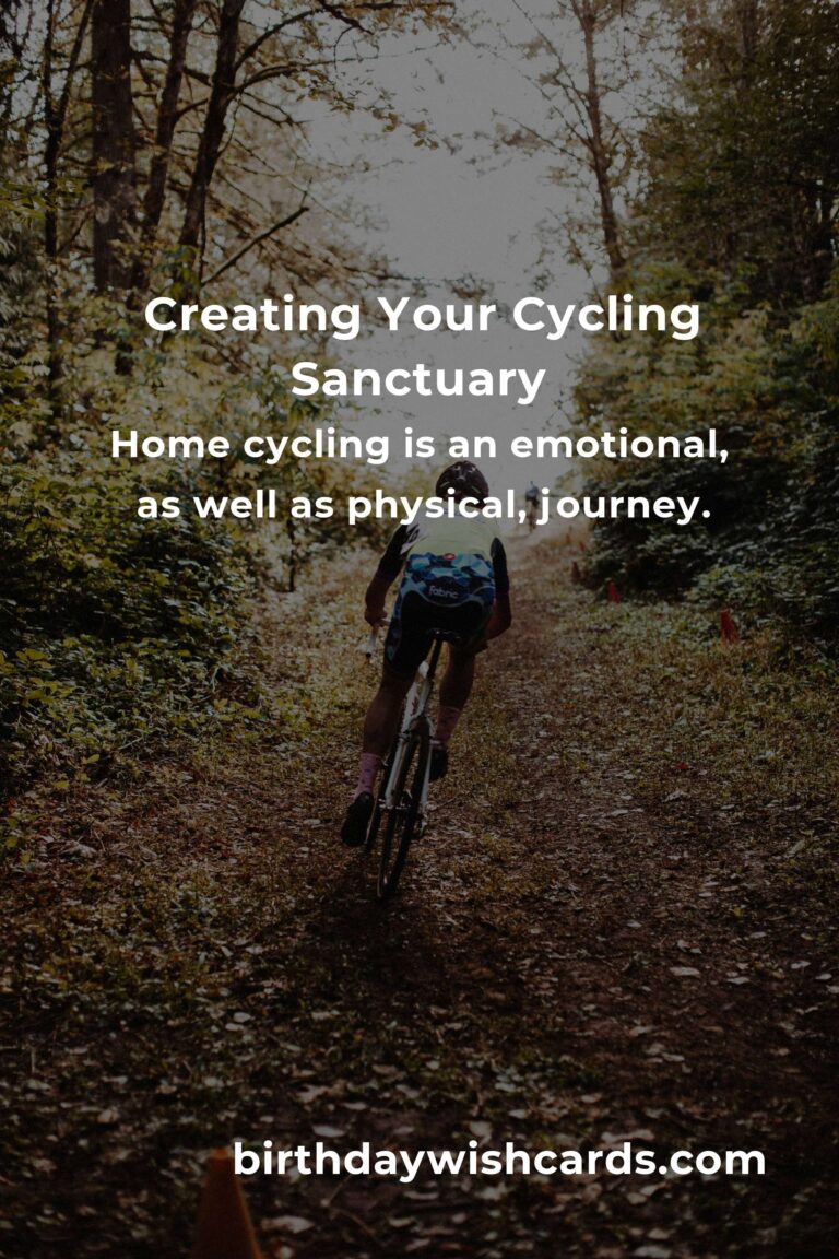 Pedal Your Way to Happiness: A Beginner's Guide to Home Cycling Routines