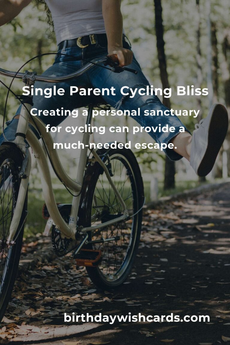 Pedaling Through Parenthood: A Heartfelt Guide to Home Cycling for Single Parents