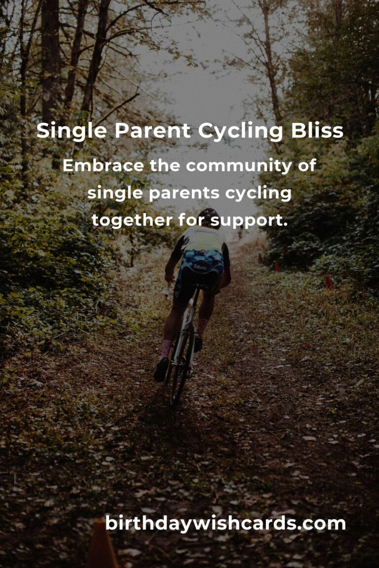 Pedaling Through Parenthood: A Heartfelt Guide to Home Cycling for Single Parents