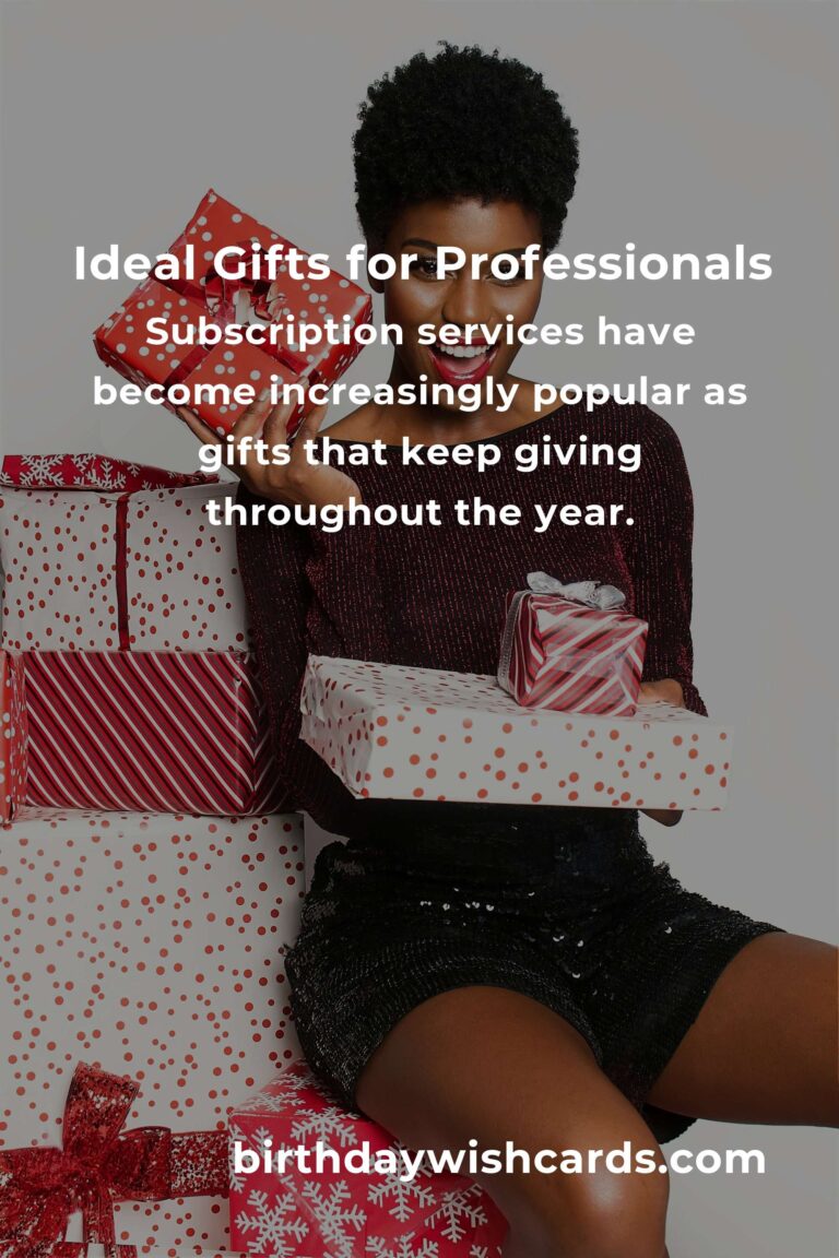 Perfect Business Anniversary Gifts for Professionals