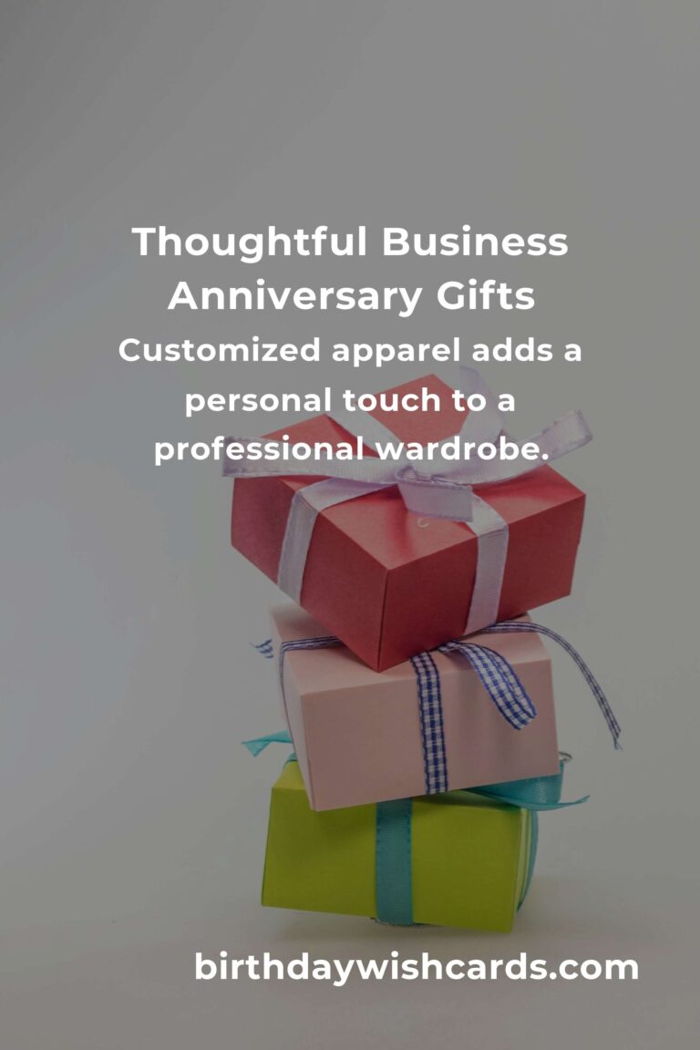 Perfect Business Anniversary Gifts for Young Adults: Celebrate Success