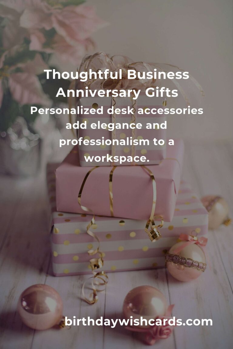 Perfect Business Anniversary Gifts for Young Adults: Celebrate Success
