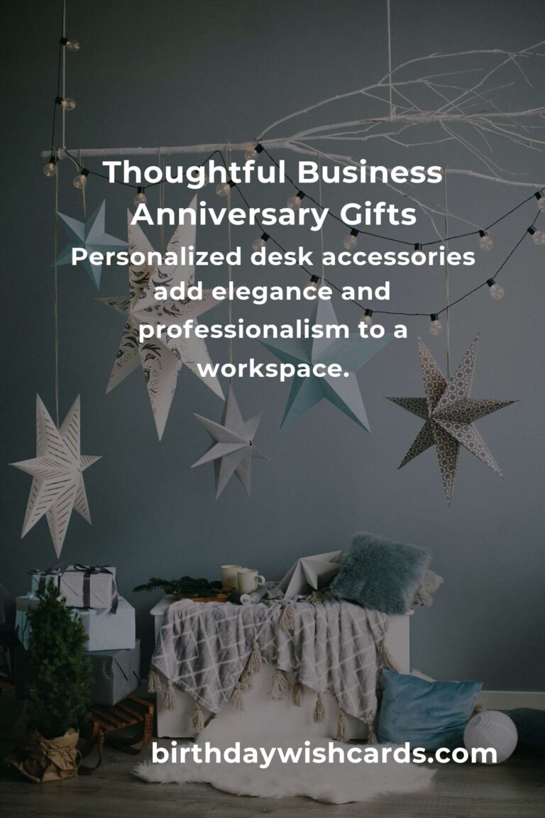 Perfect Business Anniversary Gifts for Young Adults: Celebrate Success