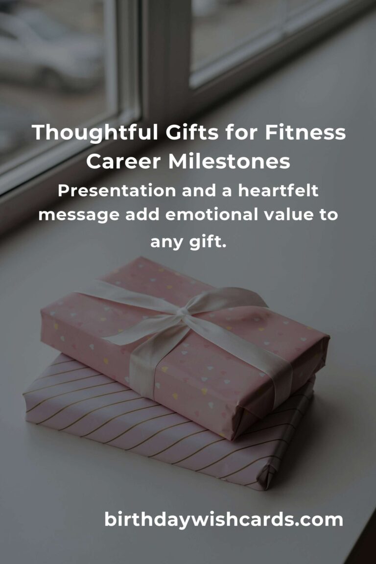 Perfect Career Anniversary Gifts for Fitness Enthusiasts: Celebrate Their Passion and Progress