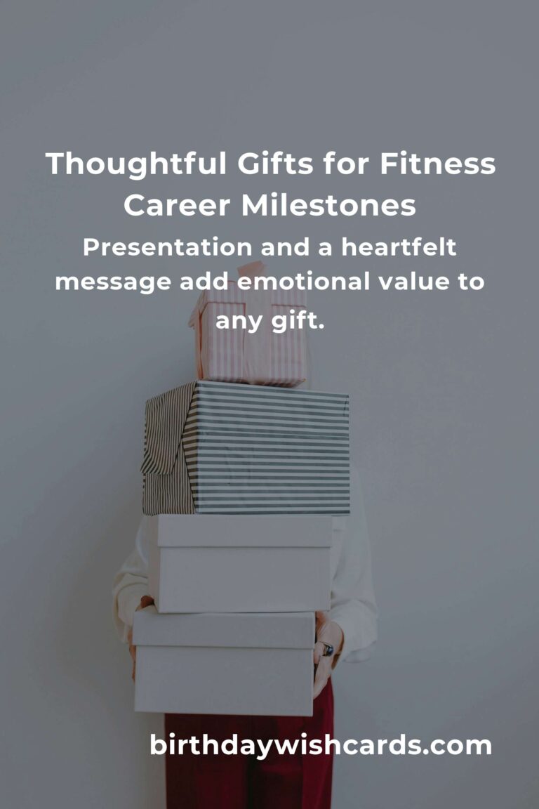Perfect Career Anniversary Gifts for Fitness Enthusiasts: Celebrate Their Passion and Progress
