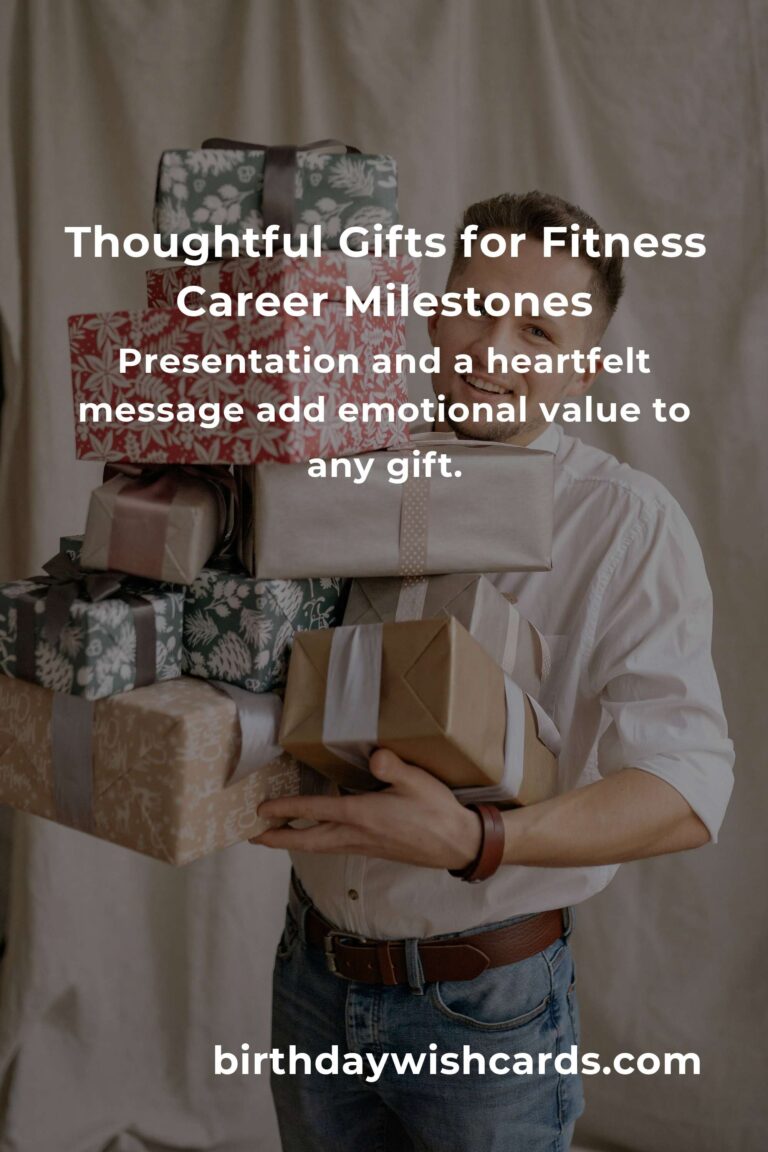 Perfect Career Anniversary Gifts for Fitness Enthusiasts: Celebrate Their Passion and Progress