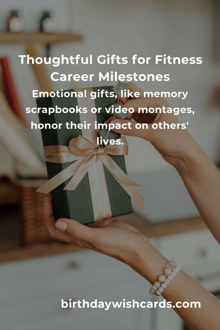 Perfect Career Anniversary Gifts for Fitness Enthusiasts: Celebrate Their Passion and Progress
